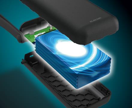 【エレコム】モバイルバッテリー 30000mAh イメージ画像1