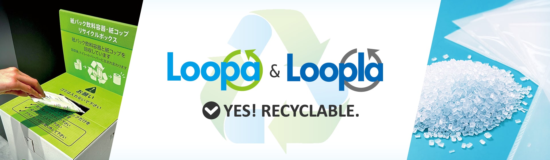 LoopaLoopla YESIRECYCLABLE.