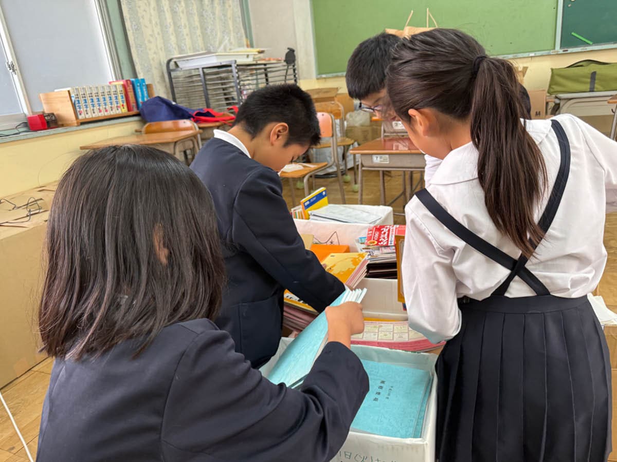 �L�ˎs���i��	���w�Z �����̗l�q