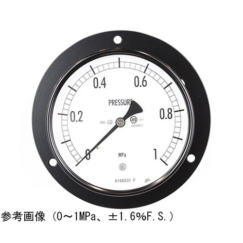普通形圧力計(Φ100) 埋込形D枠(取