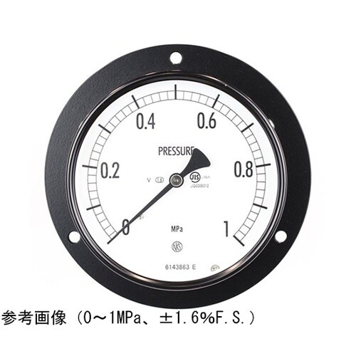 普通形圧力計(Φ100) 埋込形D枠(取