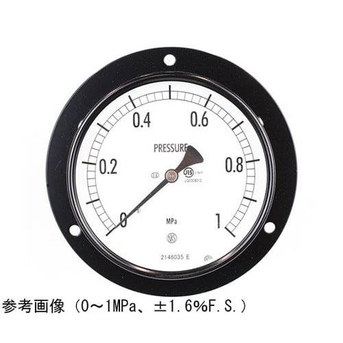 普通形圧力計(Φ100) 埋込形D枠(取