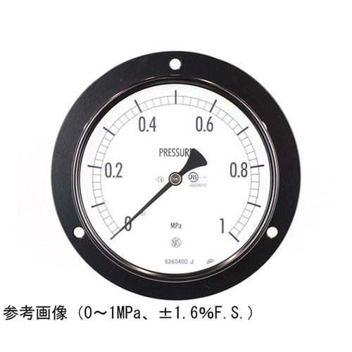 普通形圧力計(Φ100) 埋込形D枠(取