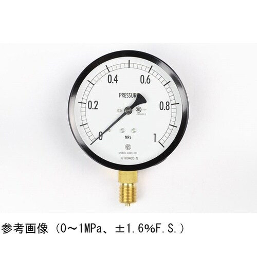 普通形圧力計(Φ100) 立形A枠 6M