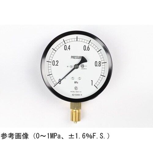 普通形圧力計(Φ100) 立形A枠 蒸気