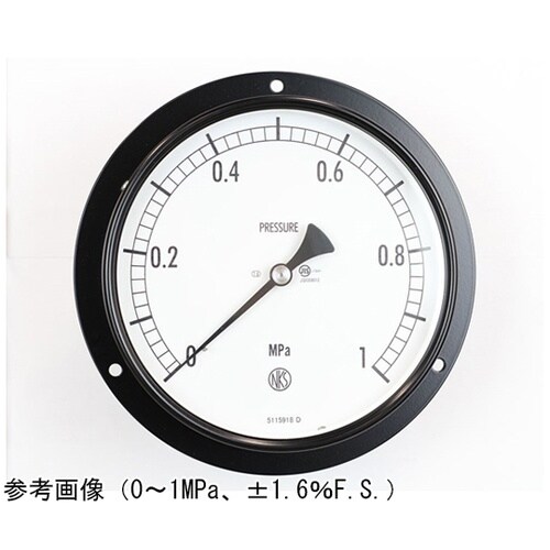 普通形圧力計(Φ150) 埋込形D枠(取