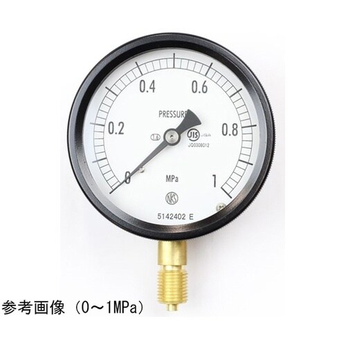 密閉型圧力計(75Φ) 立形A枠 1.6