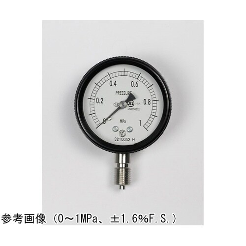 密閉型圧力計(75Φ) 立形A枠 25M