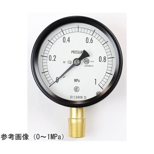 密閉型圧力計(75Φ) 立形A枠 蒸気用