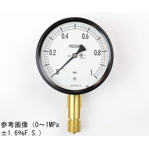 密閉型圧力計(100Φ) 立形A枠 5M