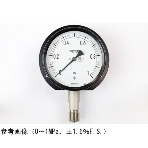 密閉型圧力計(100Φ) 立形B枠 1M