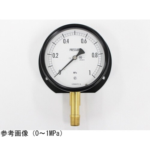密閉型圧力計(100Φ) 立形B枠 −0