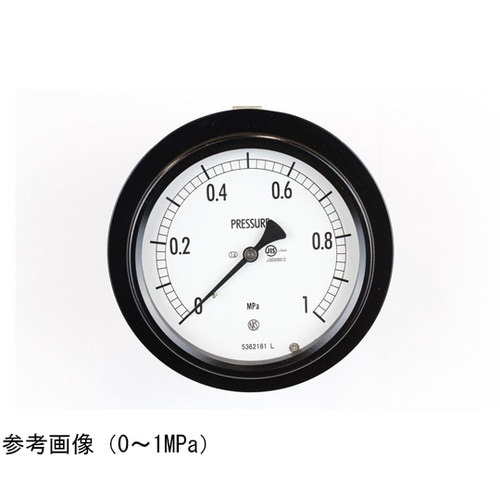 密閉型圧力計(100Φ) 埋込形D枠(取