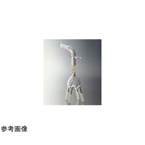 分溜受器 24/40−15/35 透明摺