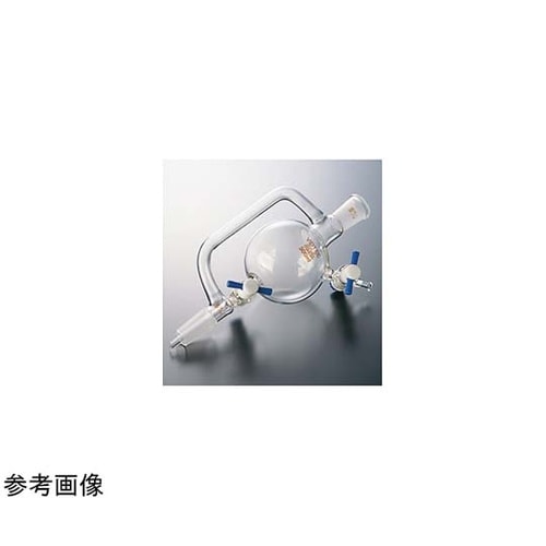 溶媒受器(PTFEコック)100mL 1