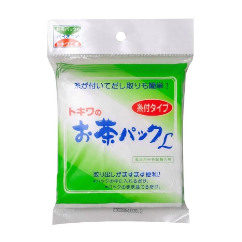 糸付きお茶パックLサイズ(26枚入り)