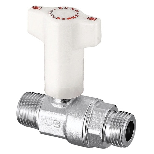 逆止弁付ボールバルブ