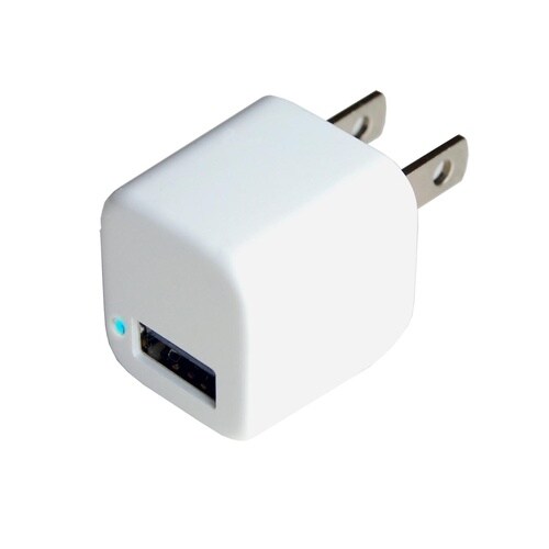 AC充電器 USB1P 1A WH