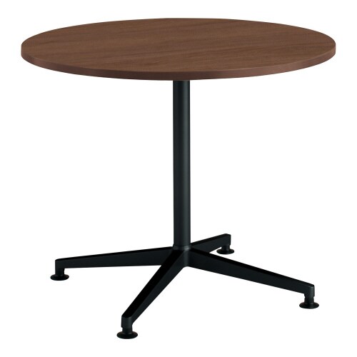 ジュート 円形天板 単柱塗装脚アジャスター