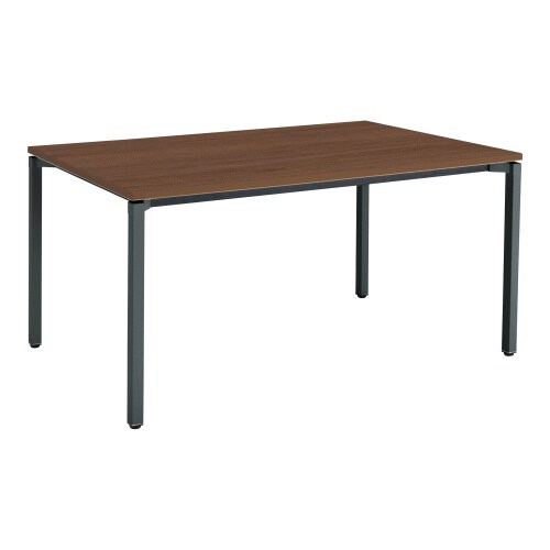 ジュート 角形天板 4本塗装角脚アジャスター