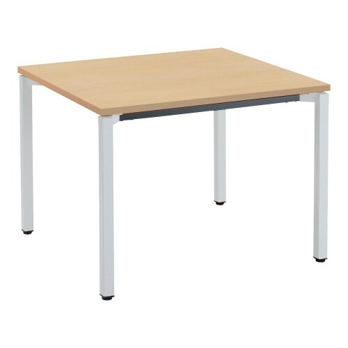 ジュート 角形天板 4本塗装角脚アジャスター