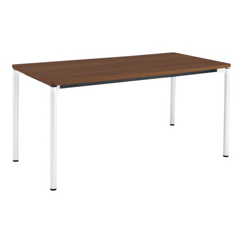 ジュート 角形天板 4本塗装丸脚アジャスター