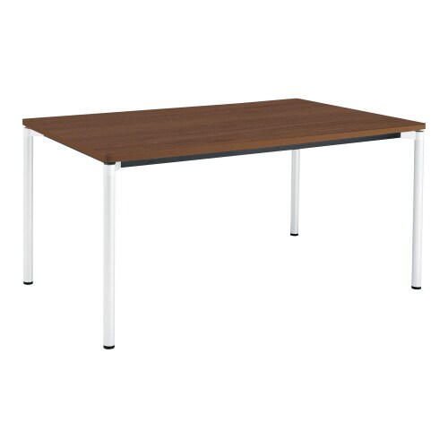 ジュート 角形天板 4本塗装丸脚アジャスター