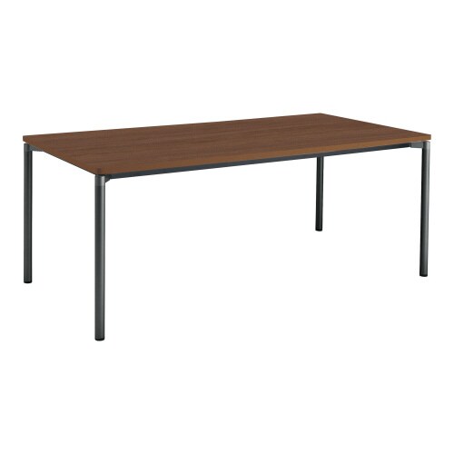 ジュート 角形天板 4本塗装丸脚アジャスター