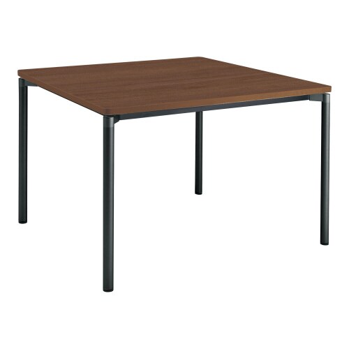 ジュート 角形天板 4本塗装丸脚アジャスター