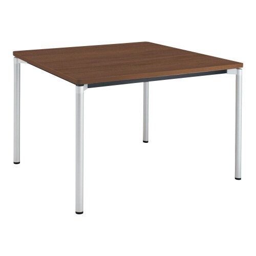 ジュート 角形天板 4本塗装丸脚アジャスター