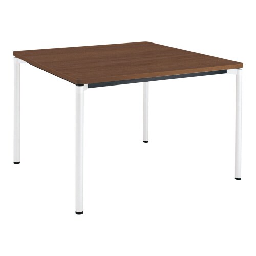 ジュート 角形天板 4本塗装丸脚アジャスター