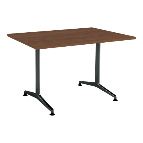 ジュート 角型天板 T字塗装脚アジャスター