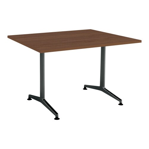 ジュート 角型天板 T字塗装脚アジャスター