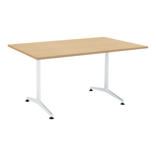 ジュート 角型天板 T字塗装脚アジャスター