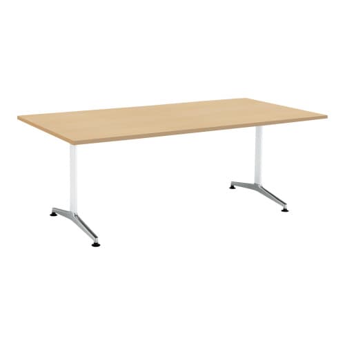 ジュート 角天板 T字ポリッシュ脚アジャスター