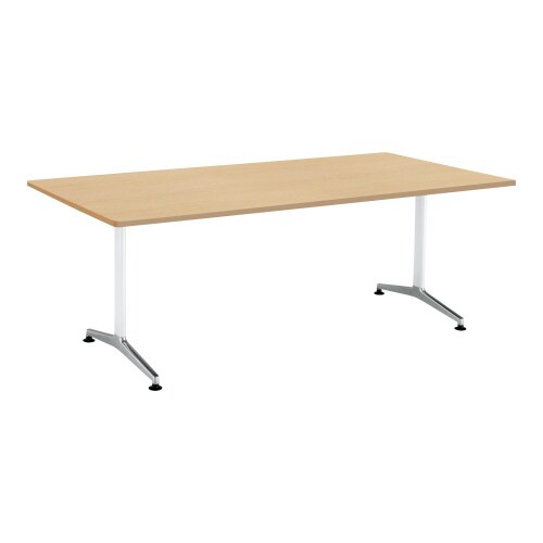 ジュート 角天板 T字ポリッシュ脚アジャスター