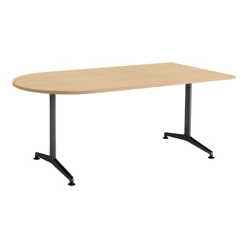 ジュート U字形天板 T字塗装脚アジャスター