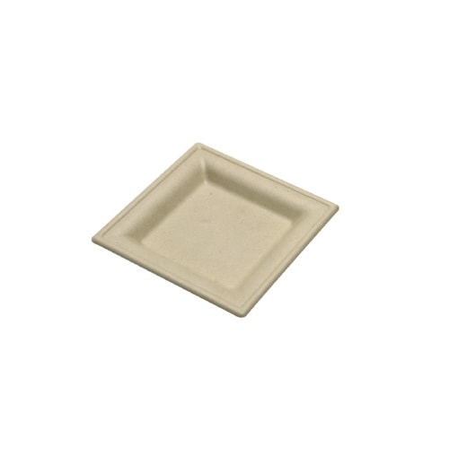 バガスモールドスクエアプレート16cm 300
