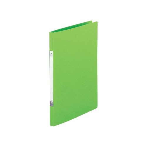 パンチレスファイルA4黄緑 10冊