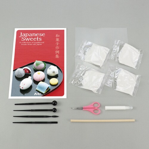 樹脂ねんどセレネでつくる和菓子スターターキット