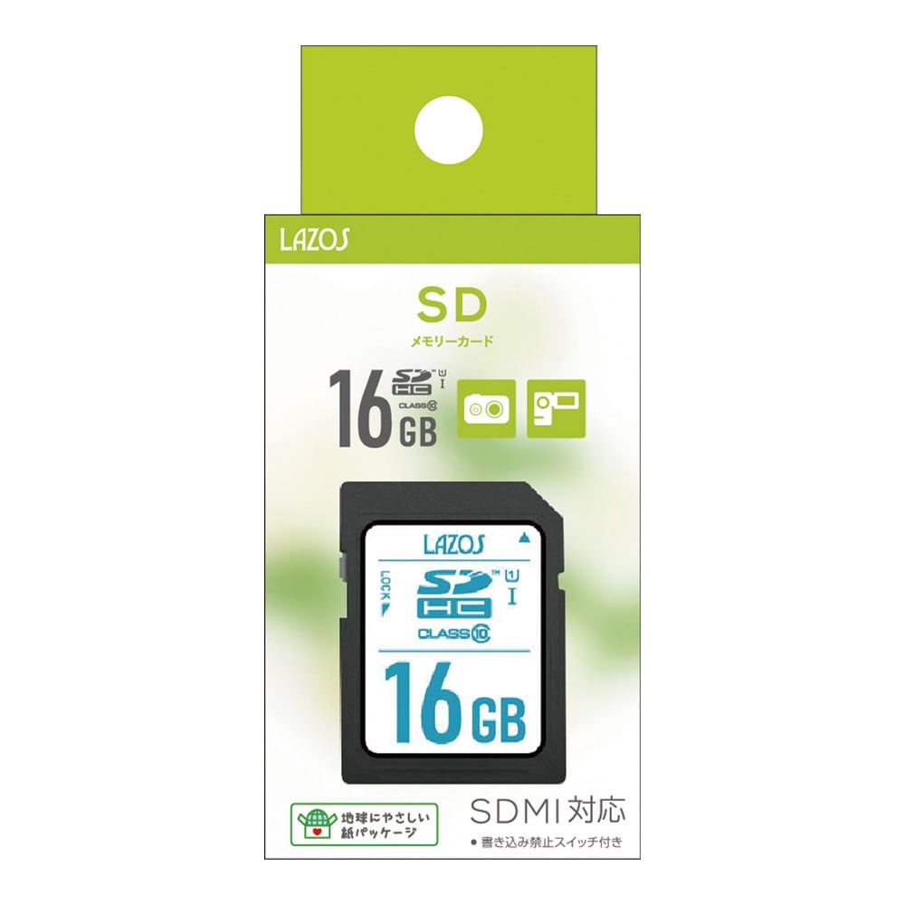 SDメモリーカード 16GB  L−B1