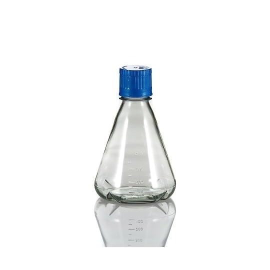PC滅菌三角フラスコ バッフル底 500