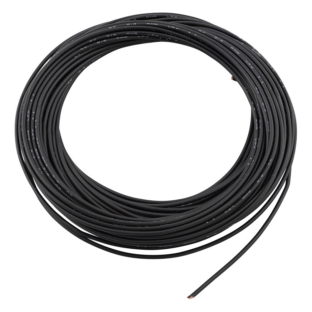 ビニル電線 0.3KV BK