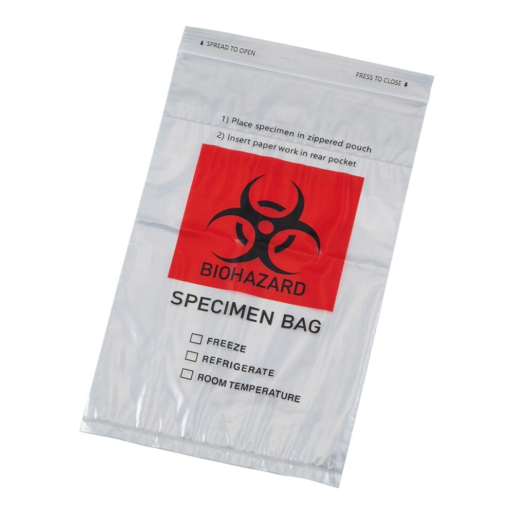 検体バック バイオハザードマーク付き 1
