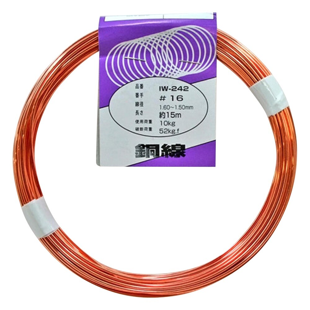 IW−242 銅線 #16×約15m