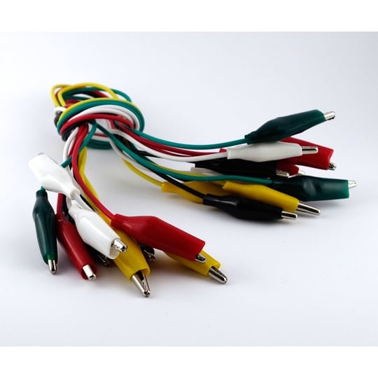 小型クリップ付コード 5色 40cm 1