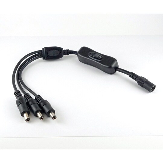 DCケーブル DCメス−DCオスx3 ス