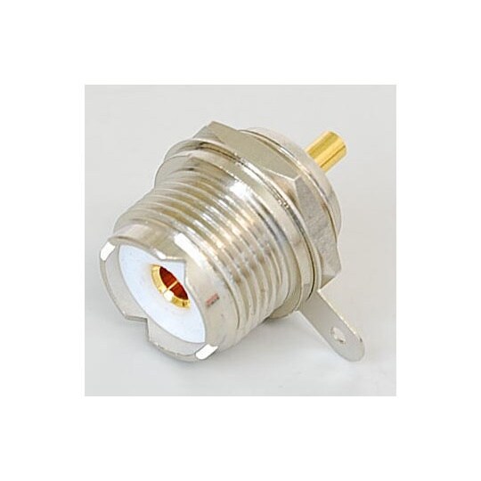 UHFナット留め式パネルレセプタクル V