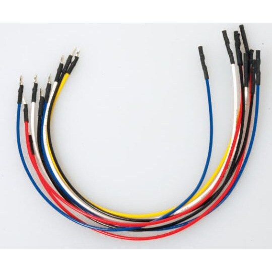 テストワイヤー メス−オス(5色、10本