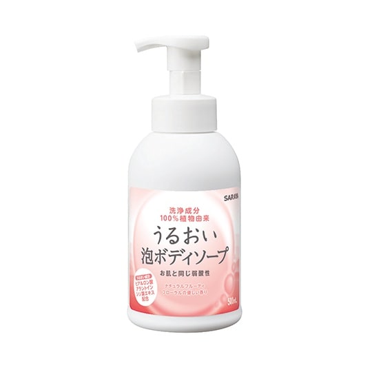 うるおい泡ボディソープ500mLポンプ付